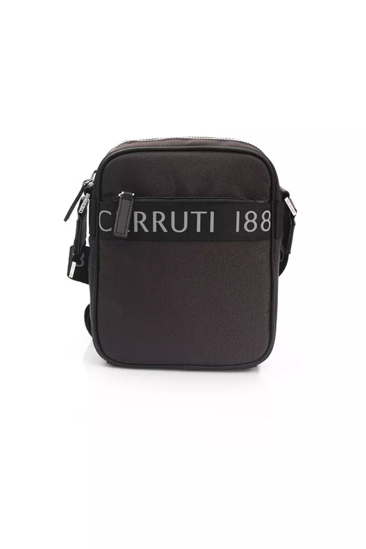 Cerruti 1881 Brown Nylon Mens Messenger Bag