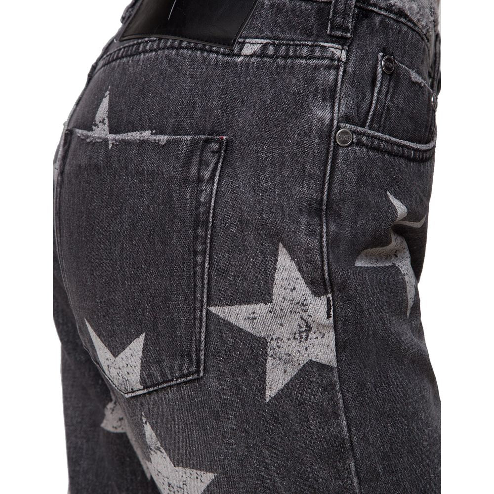 One Teaspoon Gray Cotton Women's Jean