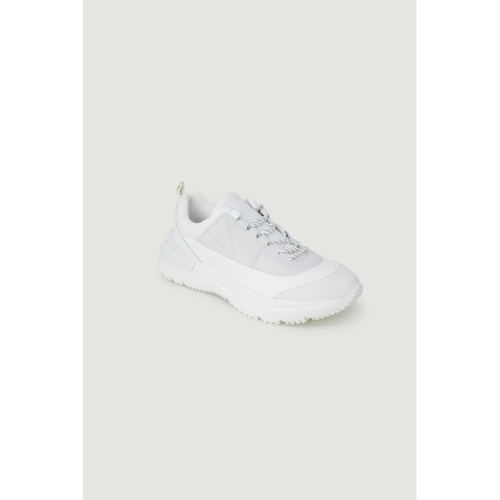 Calvin Klein Jeans White Suede Leather Sneaker