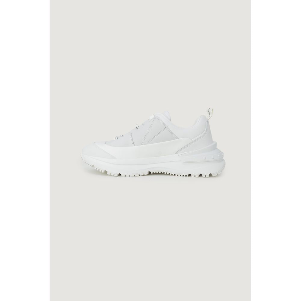 Calvin Klein Jeans White Suede Leather Sneaker