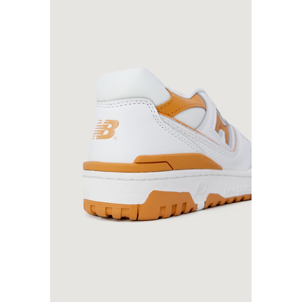 New Balance Orange Artificial Leather Sneaker