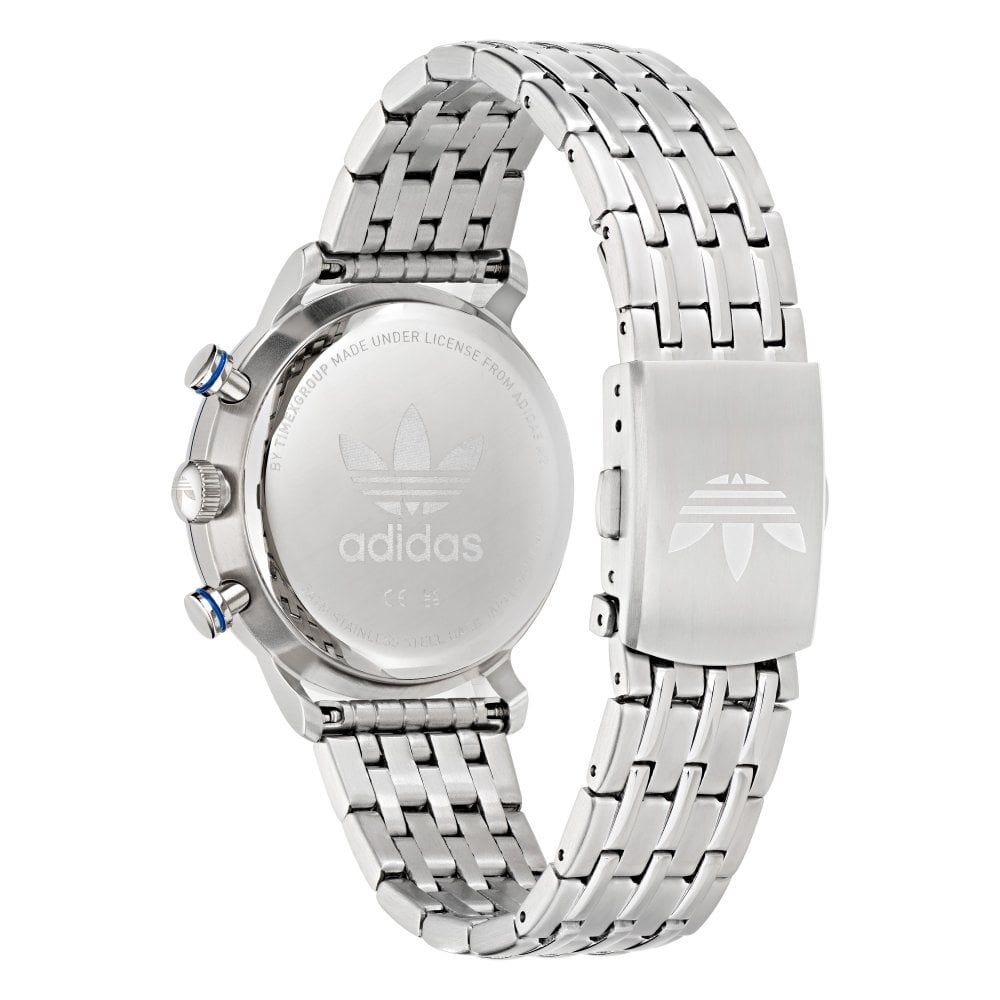 Adidas Gray Stainless Steel Stainless Steel Watch