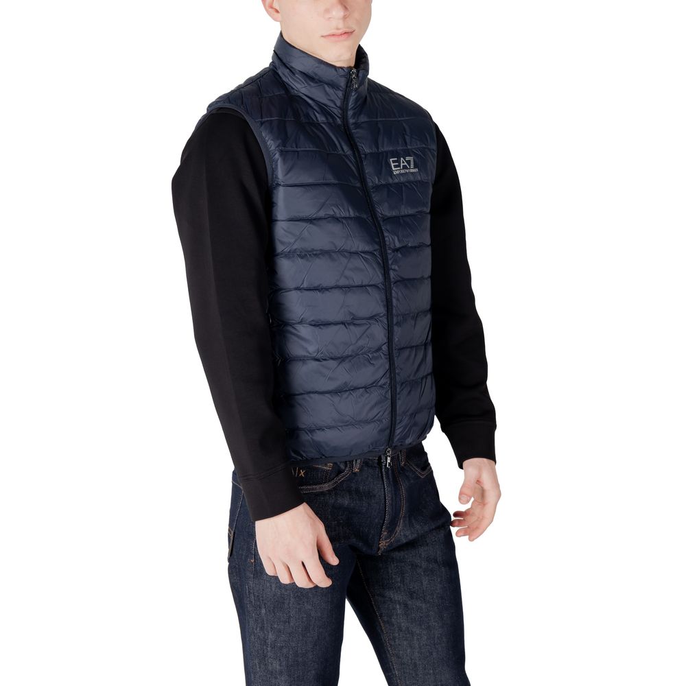 EA7 Emporio Armani Blue Polyamide Jacket