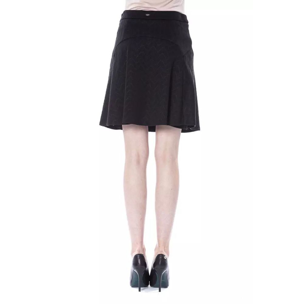 BYBLOS Black Polyester Skirt