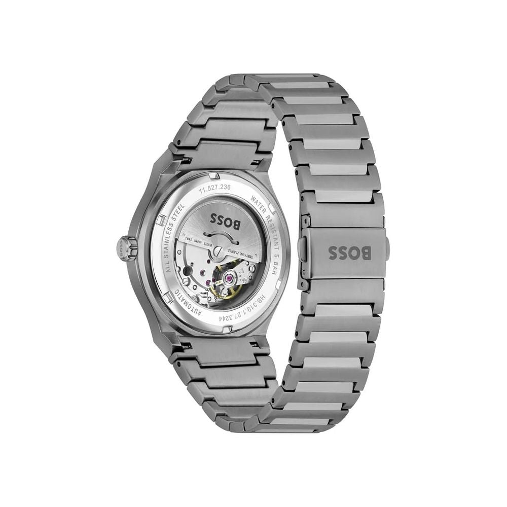 Hugo Boss Gray Stainless Steel Stainless Steel Watch