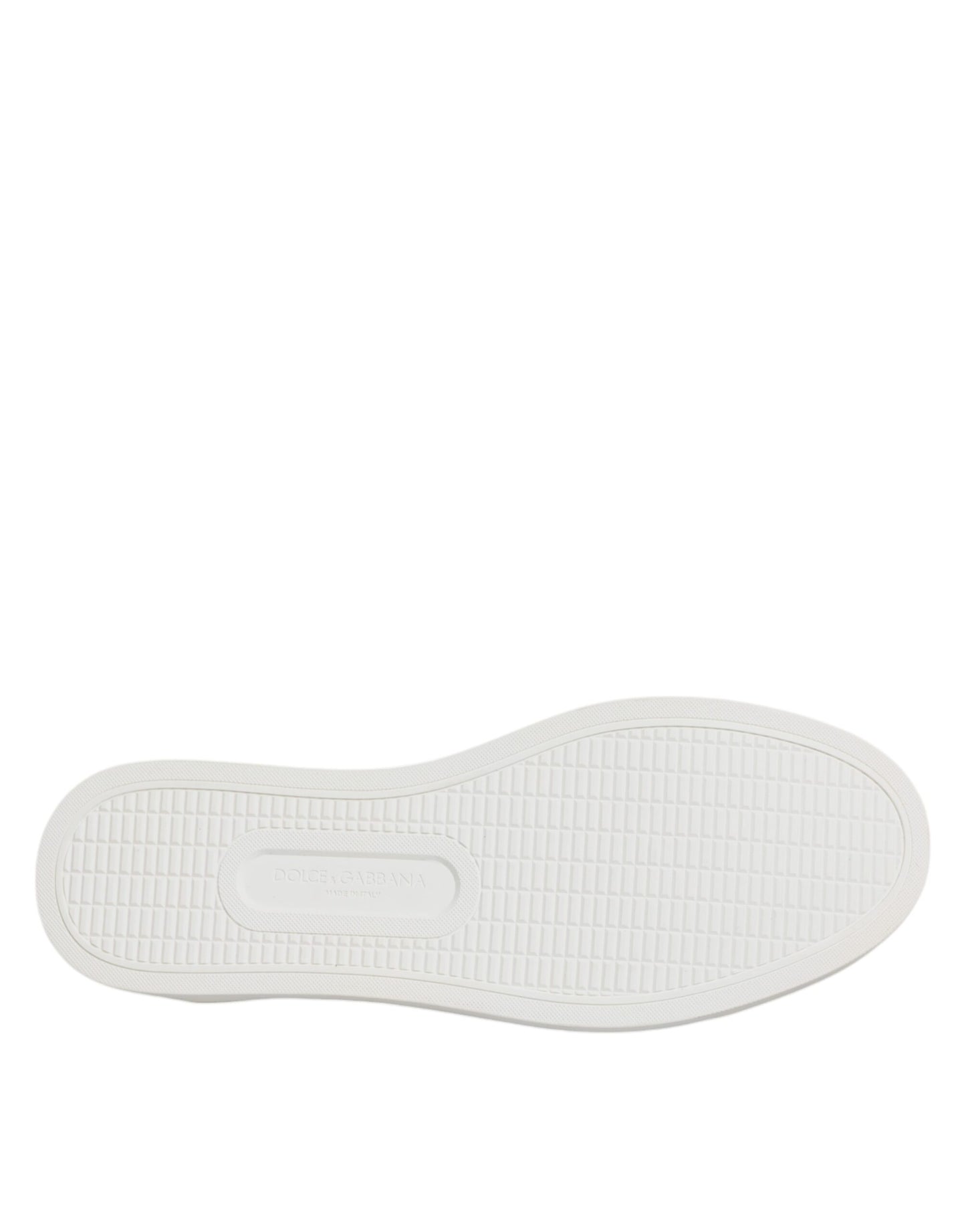 Dolce & Gabbana Brown Calfskin Fur Leopard Sneakers Shoes