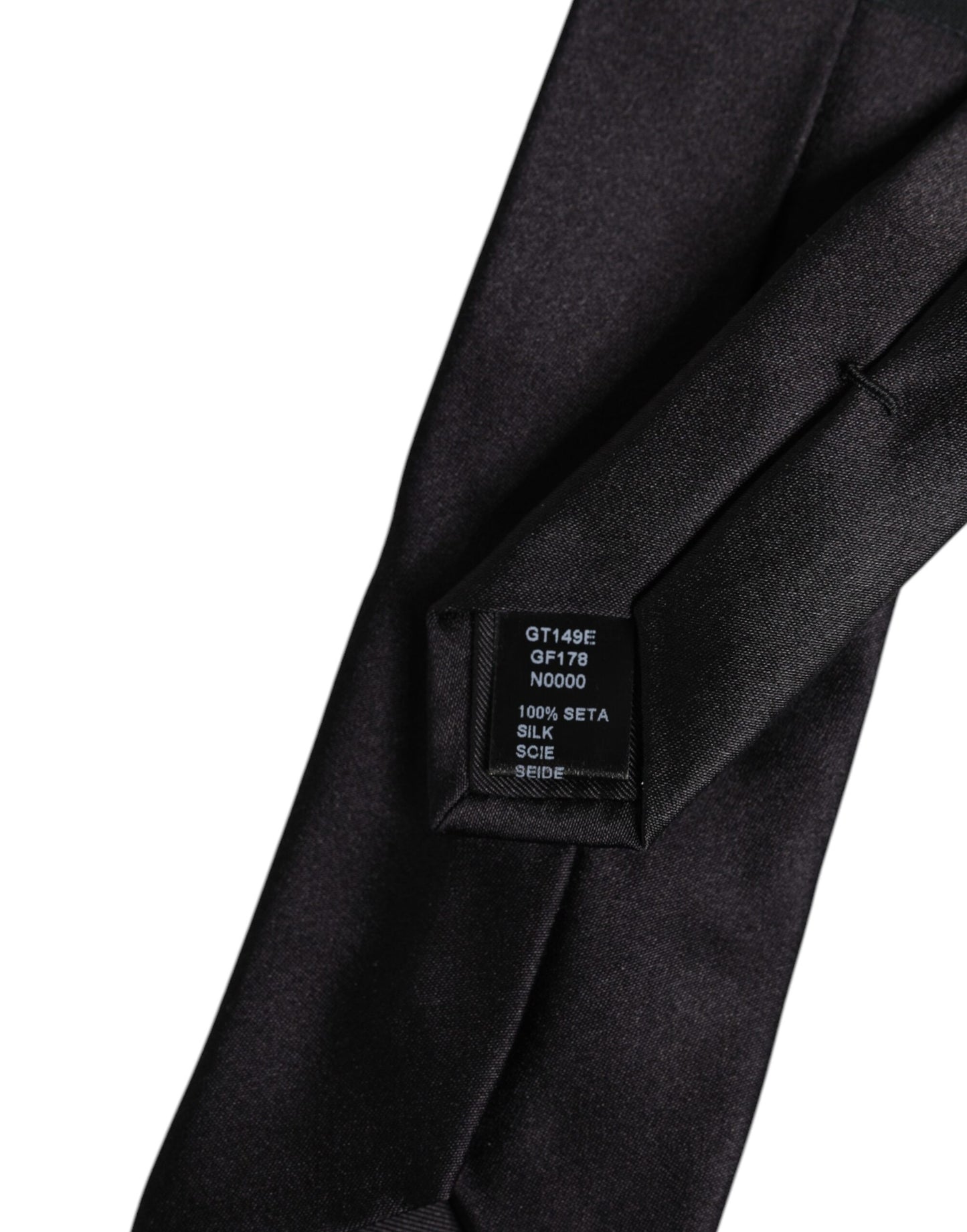Dolce & Gabbana Black Pins Embellished Adjustable Necktie Tie