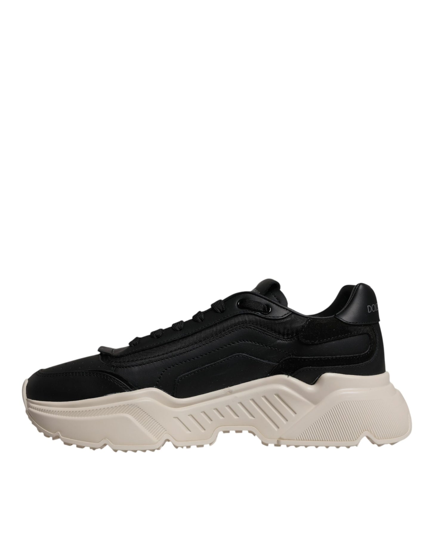 Dolce & Gabbana Black White Daymaster Low Top Sneakers Shoes