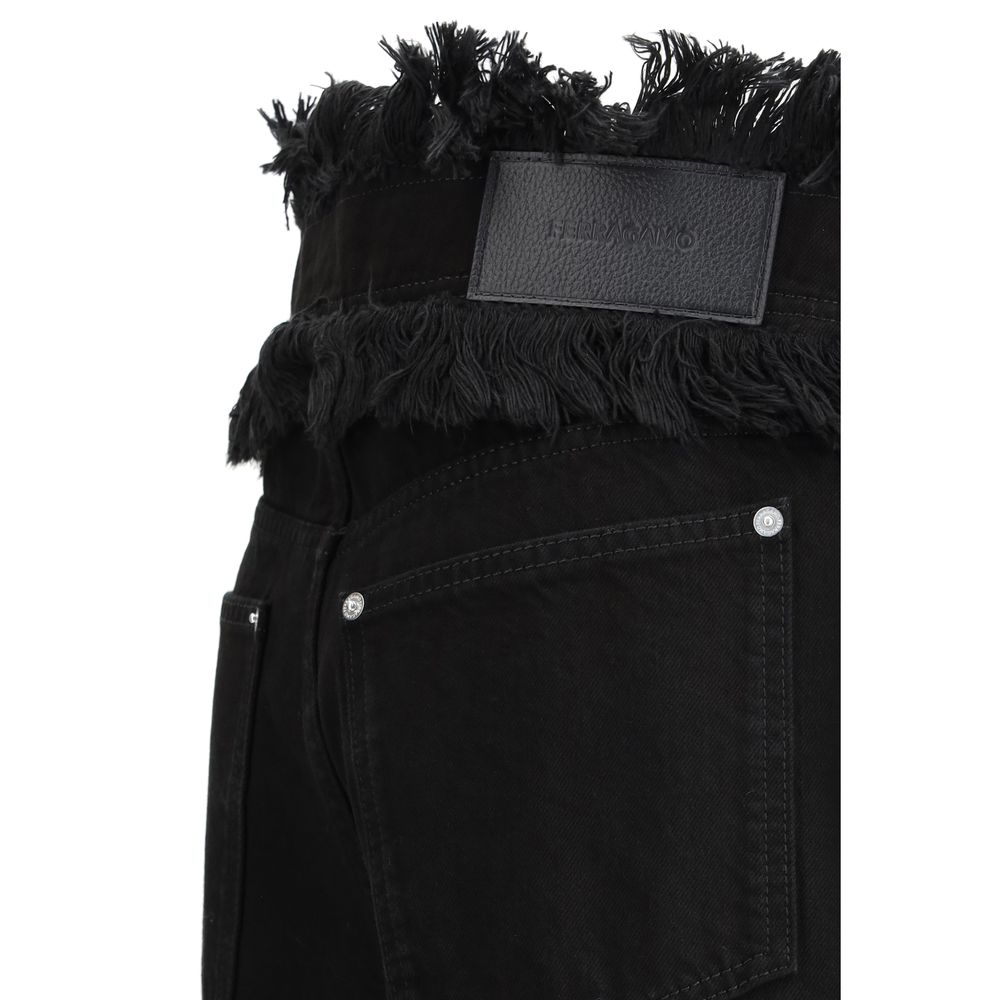 Ferragamo Frayed edges Jeans