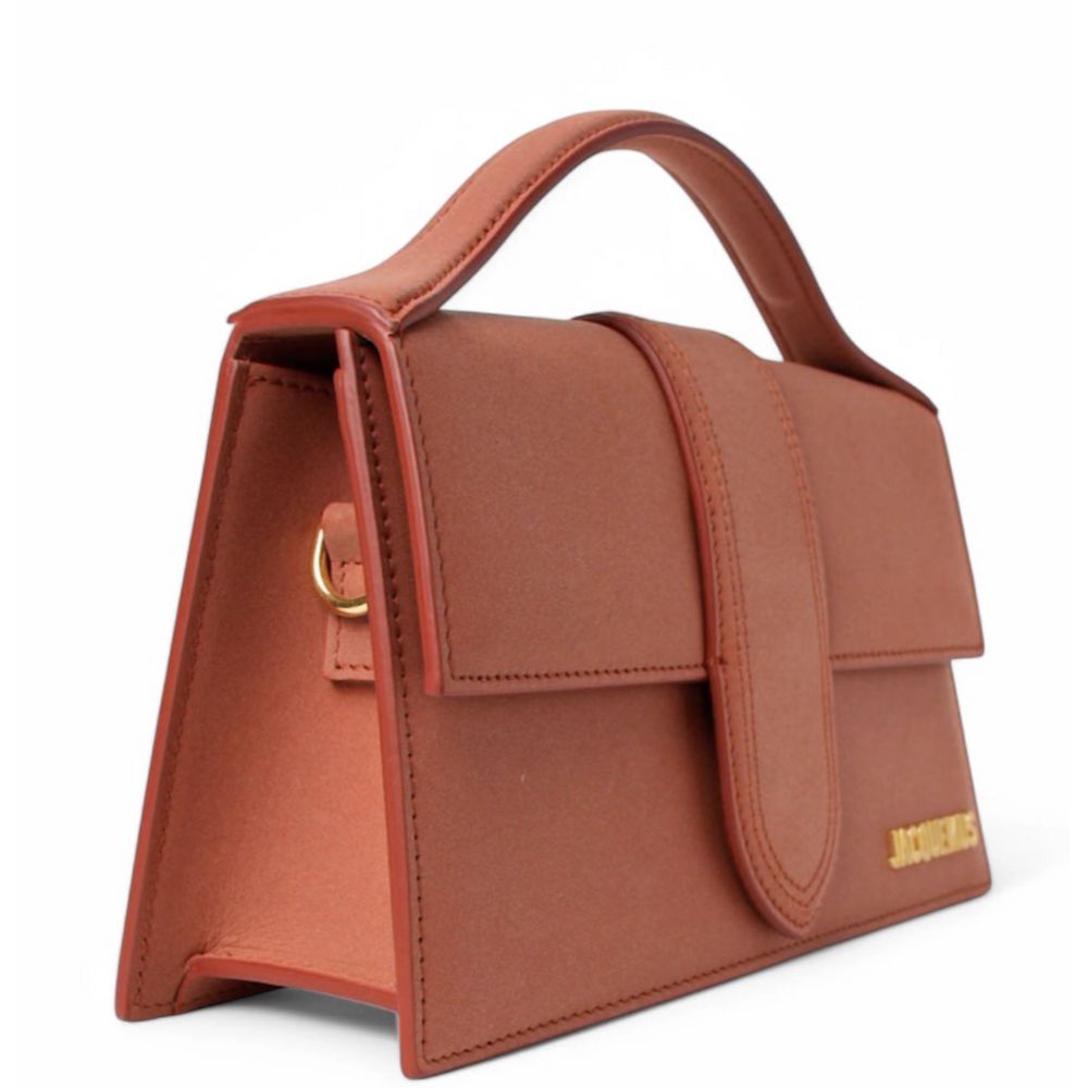 Jacquemus Brown Leather Handbag