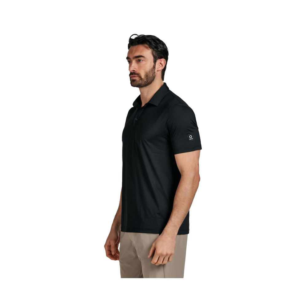 Suns Black Elastane Polo Shirt