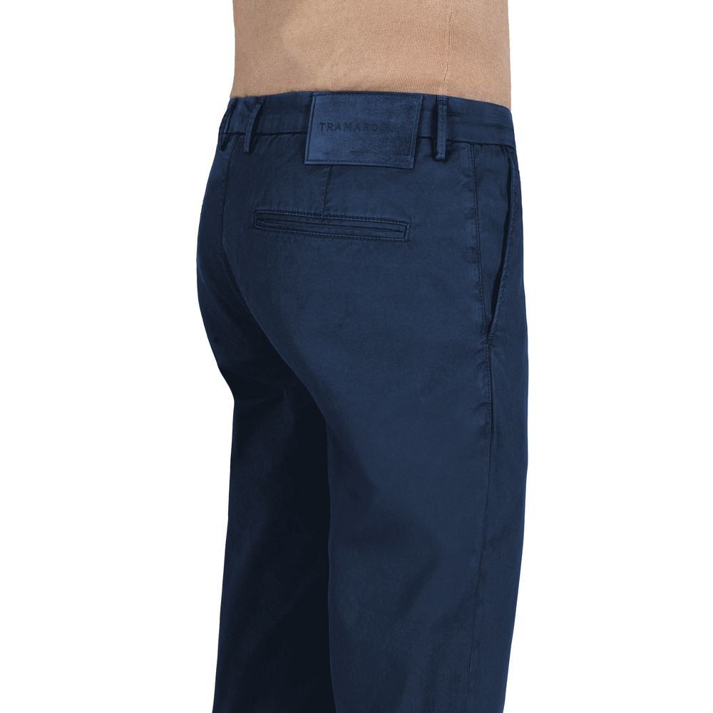 Tramarossa Blue Cotton Jeans & Pant