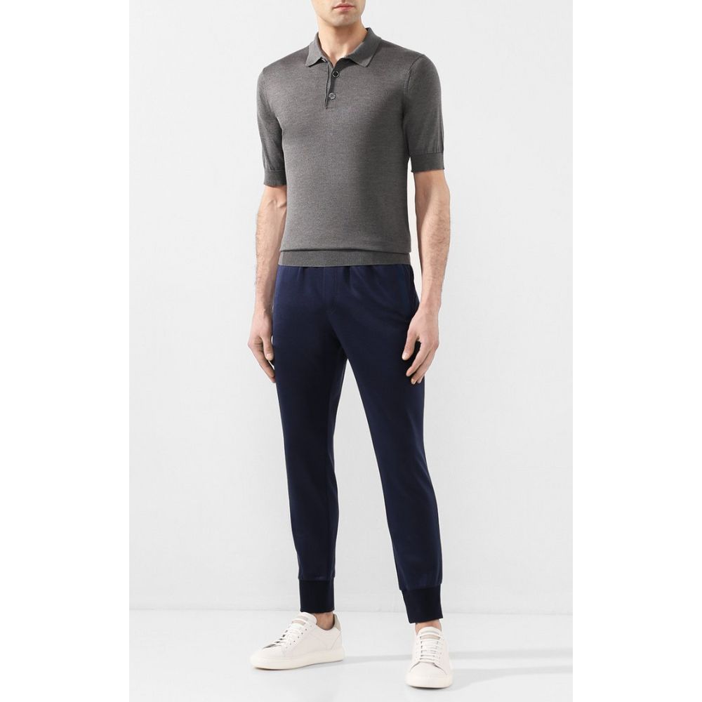 Dolce & Gabbana Blue Silk Jeans & Pant