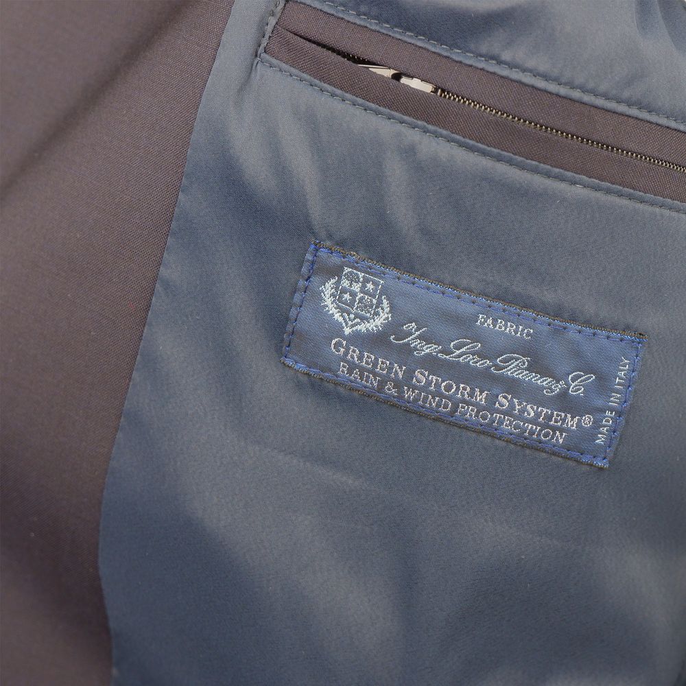 Made in Italy Blue Wool Jacket