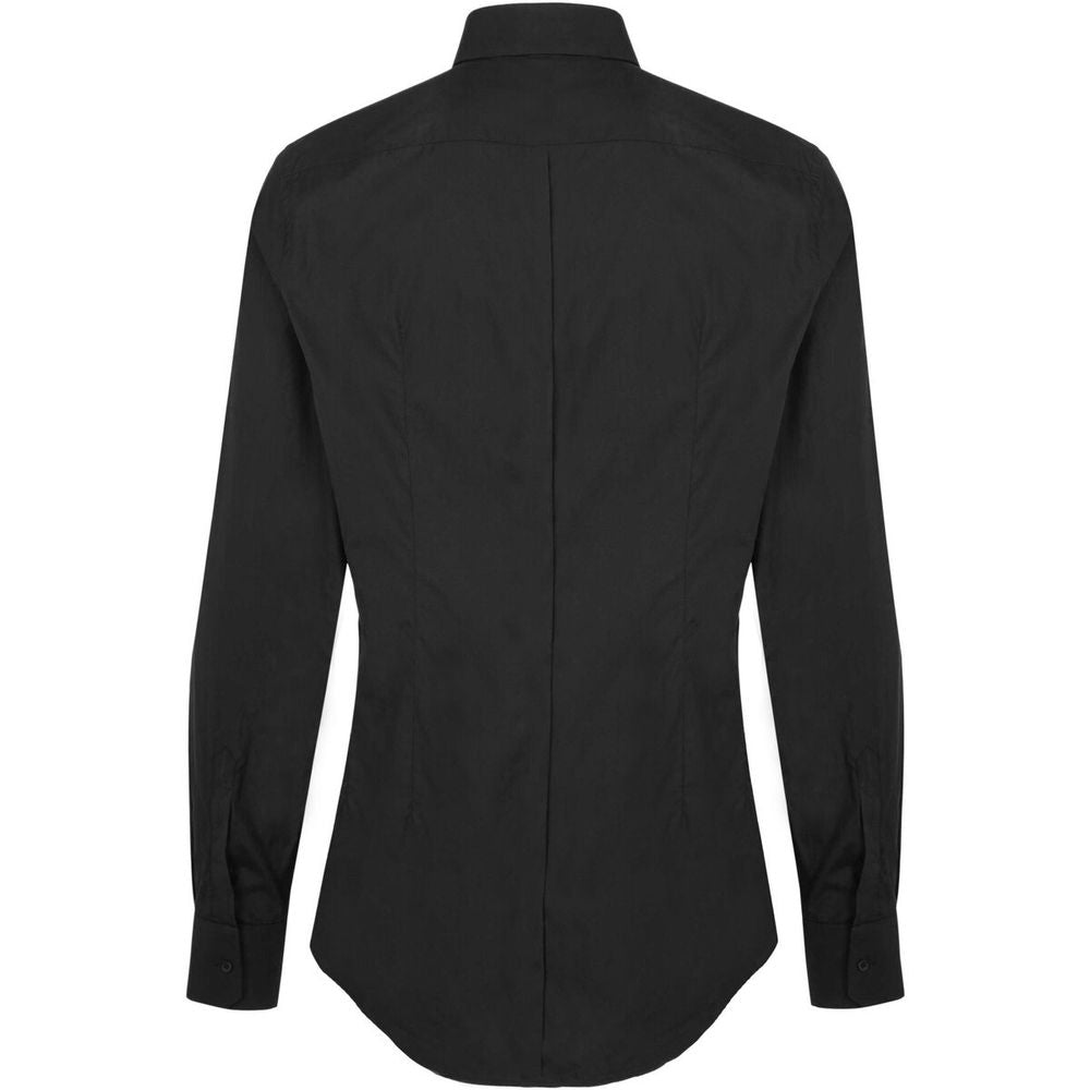 Dolce & Gabbana Black Cotton Shirt