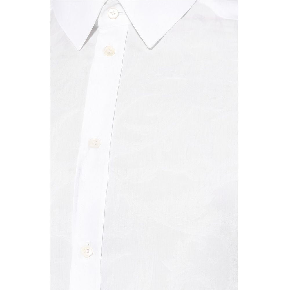 Dolce & Gabbana White Cotton Shirt