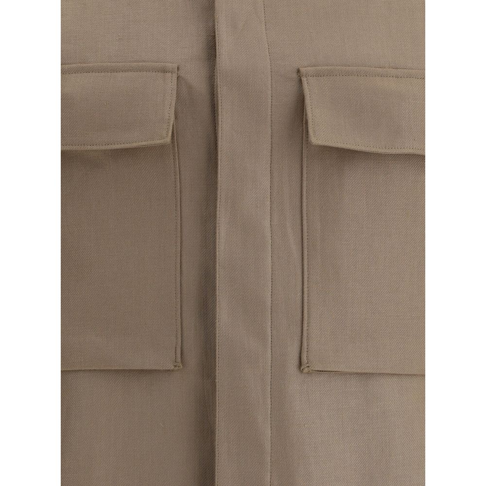 ZEGNA Linen Shirt Jacket