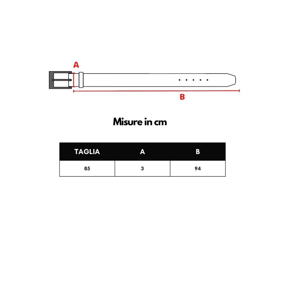 Tom Ford White Leather Belt