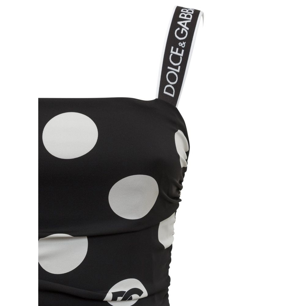 Dolce & Gabbana Black Silk Dress