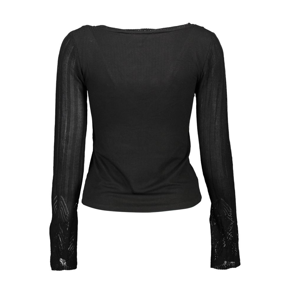 Desigual Black Viscose Women Sweater