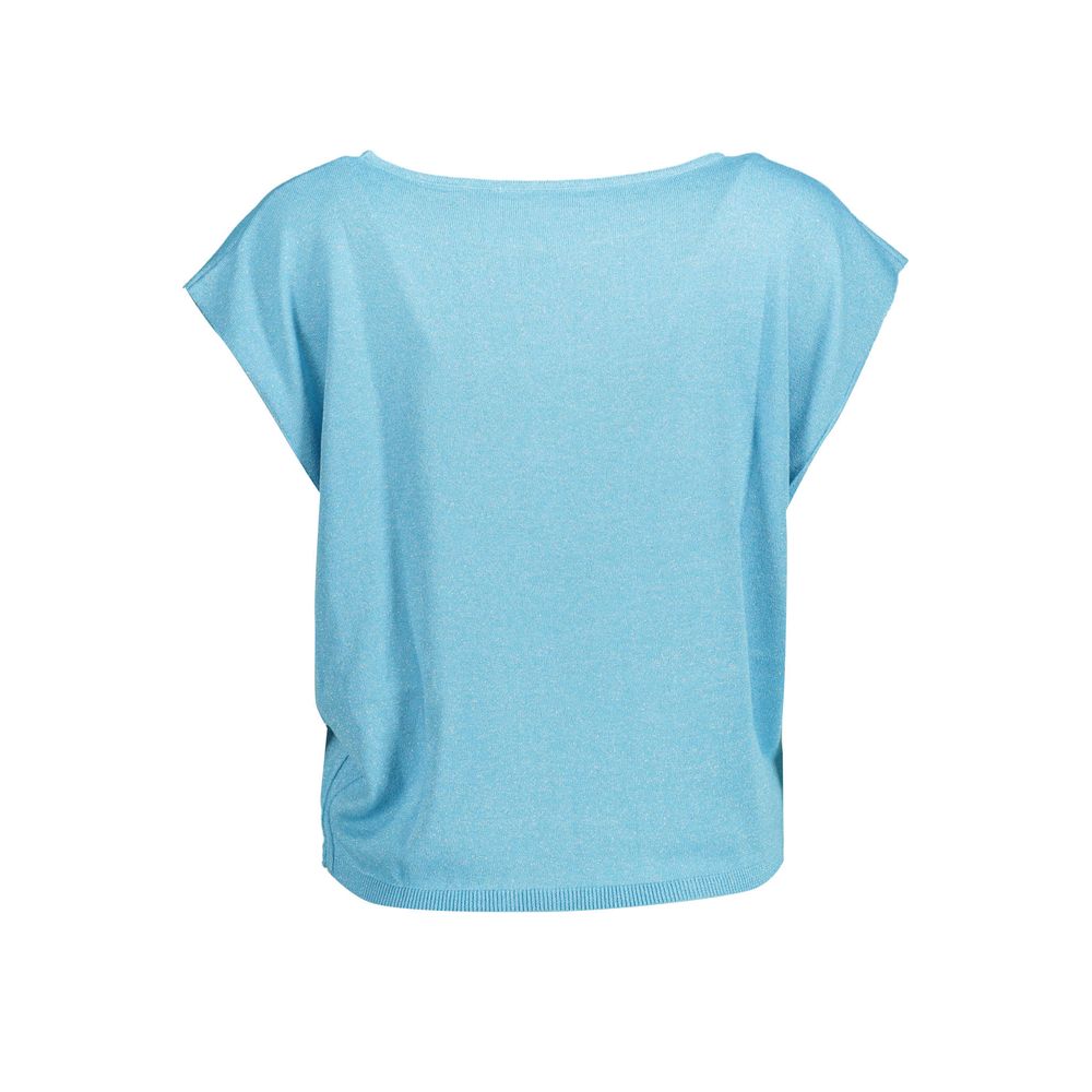 Kocca Light Blue Viscose Women Top