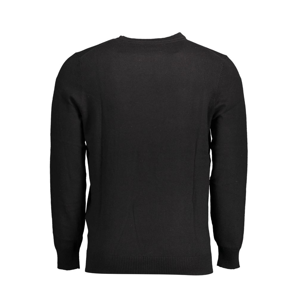 Lyle & Scott Black Cotton Men Sweater
