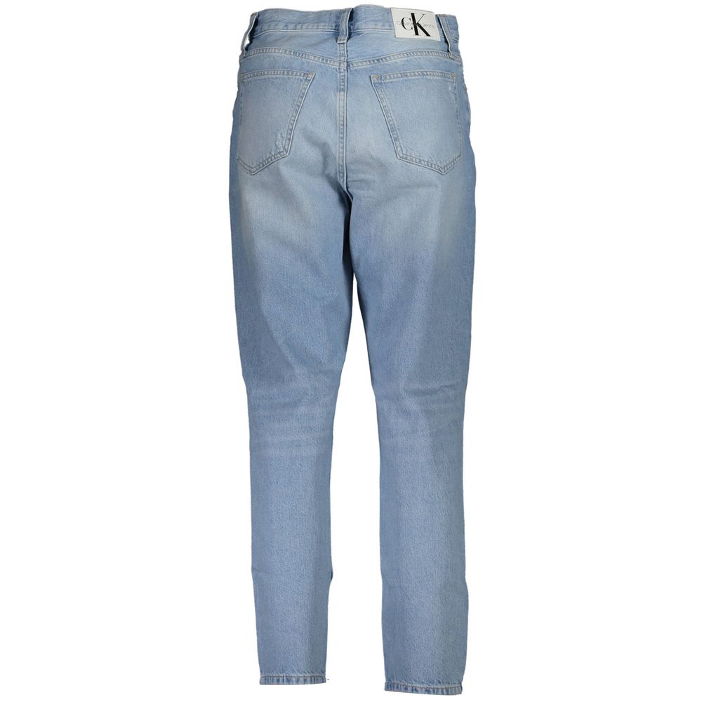 Calvin Klein Light Blue Cotton Women Jeans