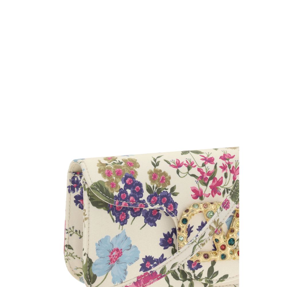 Valentino Garavani Floral Locò Shoulder Bag