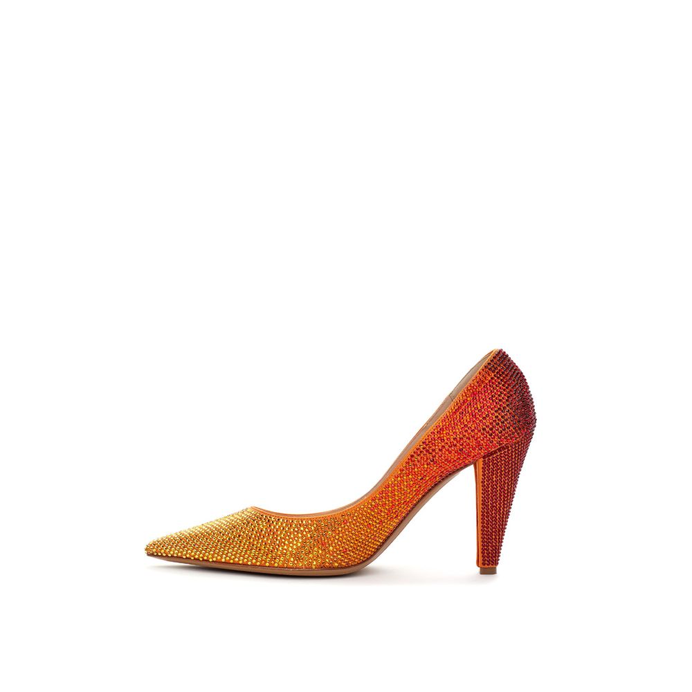 Alexandre Vauthier Multicolor Leather And Satin Pump
