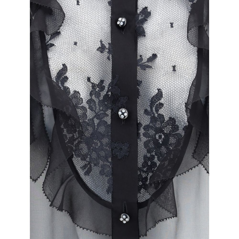 Valentino Chiffon Shirt