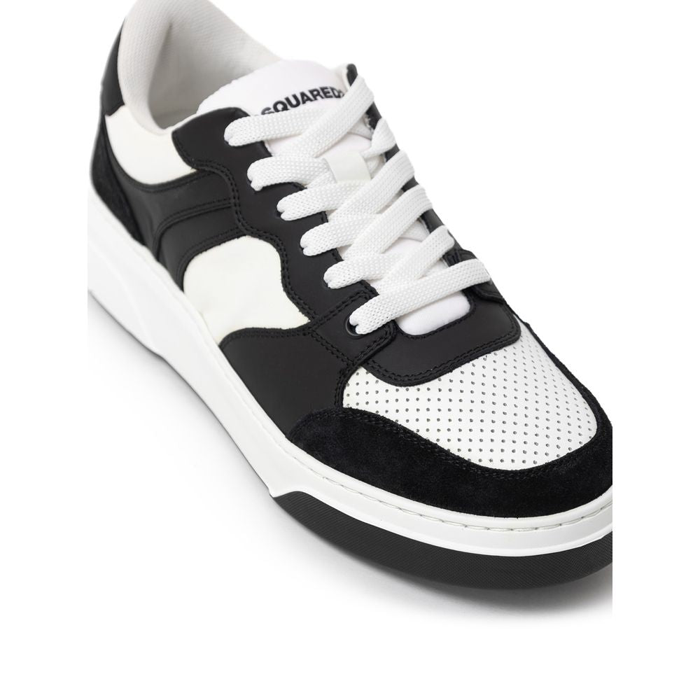 Dsquared² White Leather Sneaker
