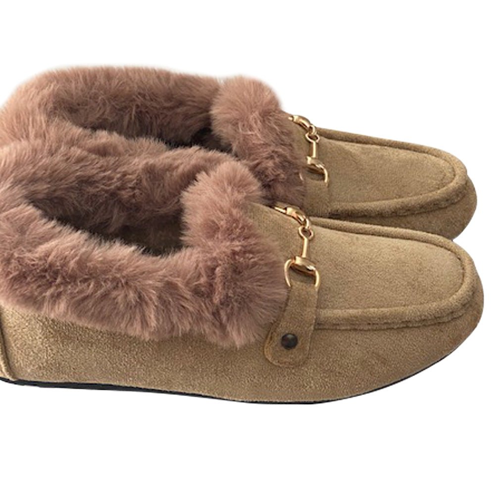 Rubber sole ✅ WARM & COMFORTABLE – Premium knitted velvet upper provides warmth and comfort that molds to your feet for a perfect fit. Perfect everyday slippers for women and girls.