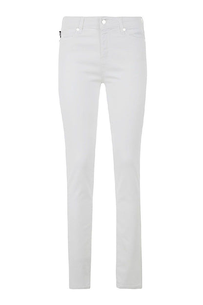 Love Moschino White Cotton Women's Jean