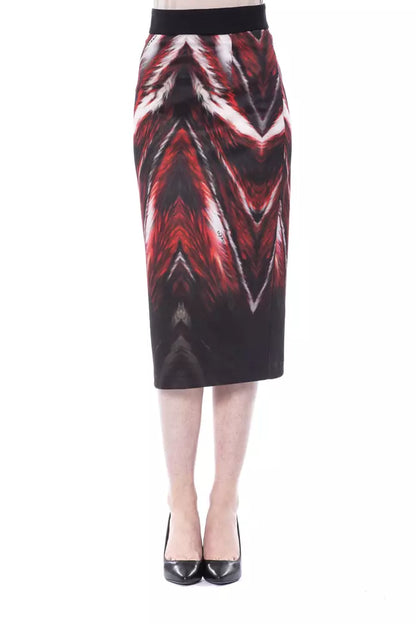 BYBLOS Multicolor Polyester Women's Pencil Skirt