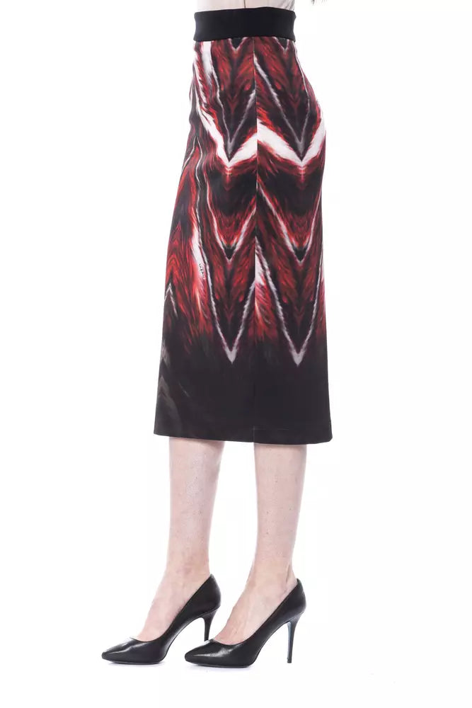 BYBLOS Multicolor Polyester Women's Pencil Skirt