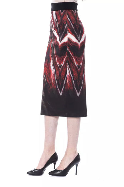 BYBLOS Multicolor Polyester Women's Pencil Skirt