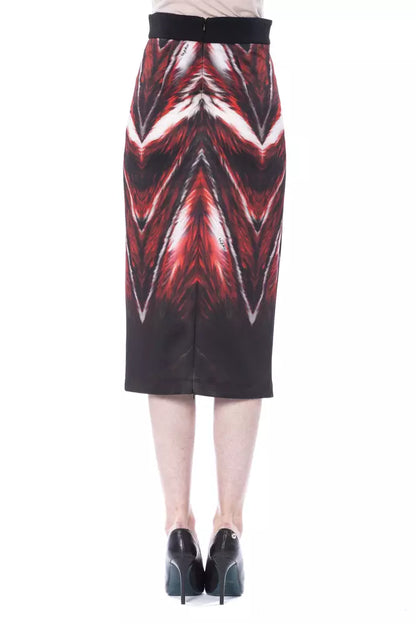BYBLOS Multicolor Polyester Women's Pencil Skirt