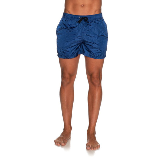 Refrigiwear Blue Nylon Men's Swim Short