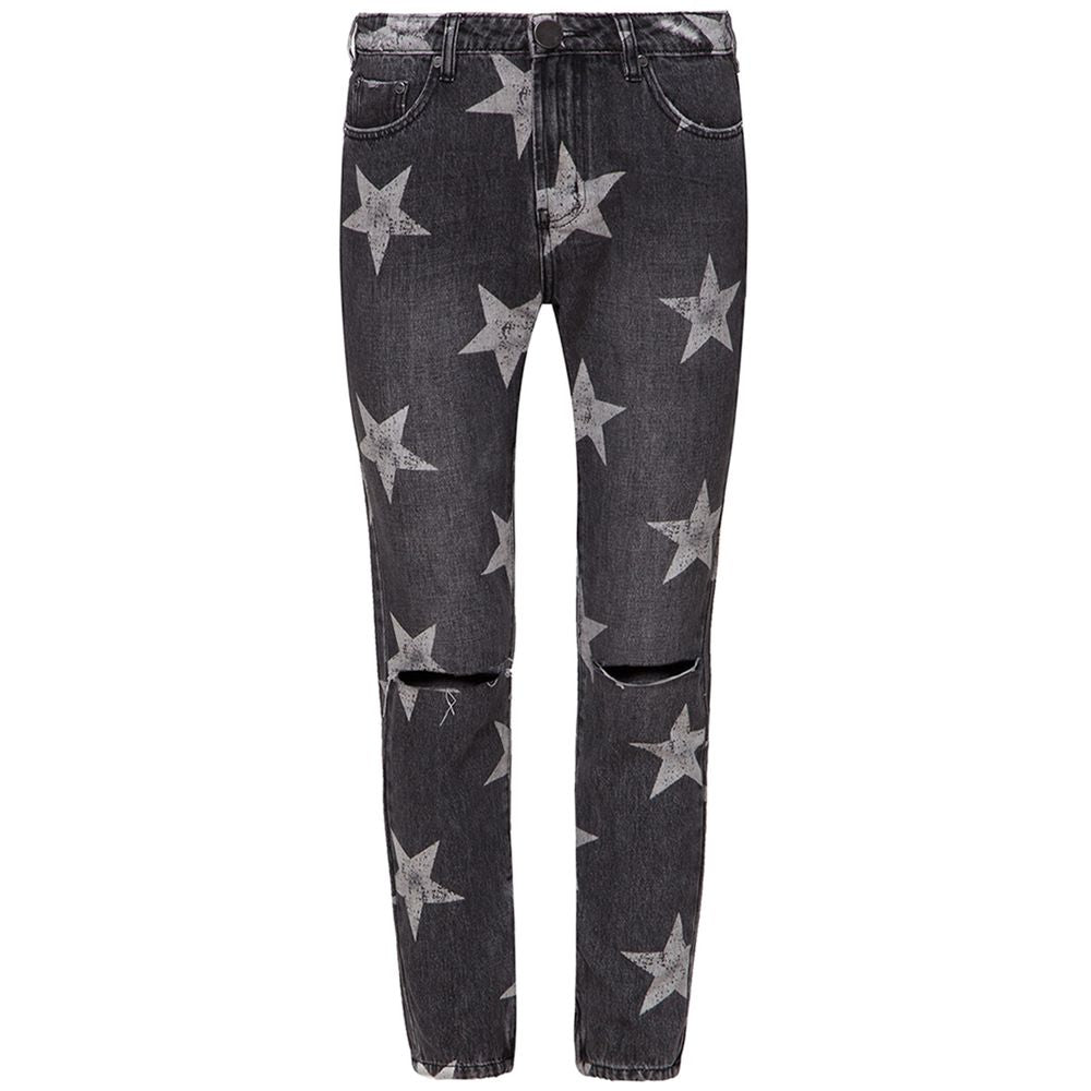 One Teaspoon Gray Cotton Women's Jean