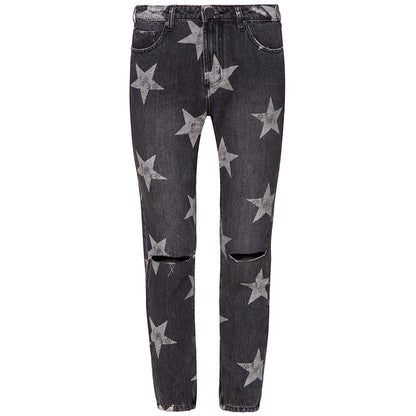One Teaspoon Gray Cotton Women's Jean