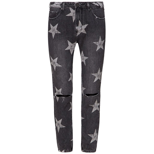 One Teaspoon Gray Cotton Women's Jean