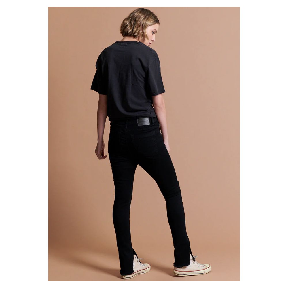 One Teaspoon Black Cotton Women Jeans