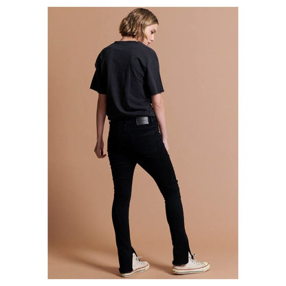One Teaspoon Black Cotton Women Jeans