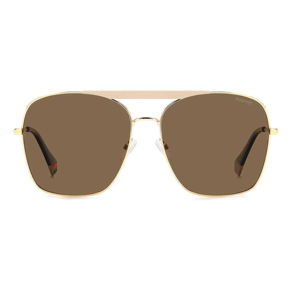 Polaroid Gray Metal Sunglasses