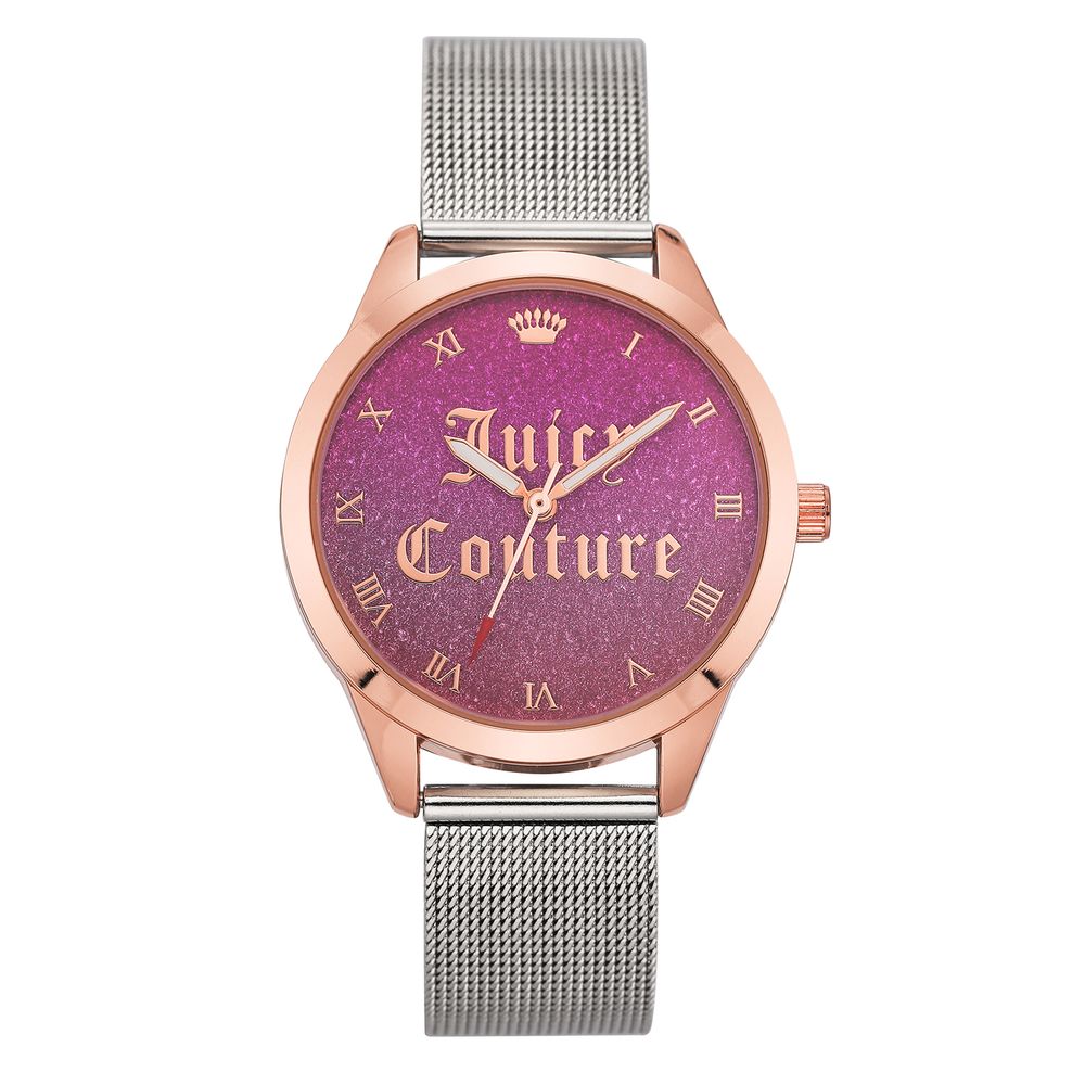 Juicy Couture Silver Stainless Steel Stainless Steel Watch