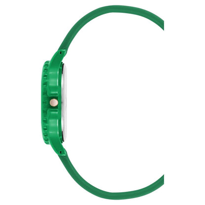 Juicy Couture Green Silicone Watch