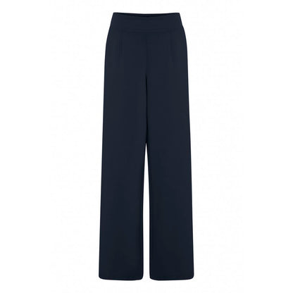 ICHI Blue Recycled Polyurethane Jeans & Pant