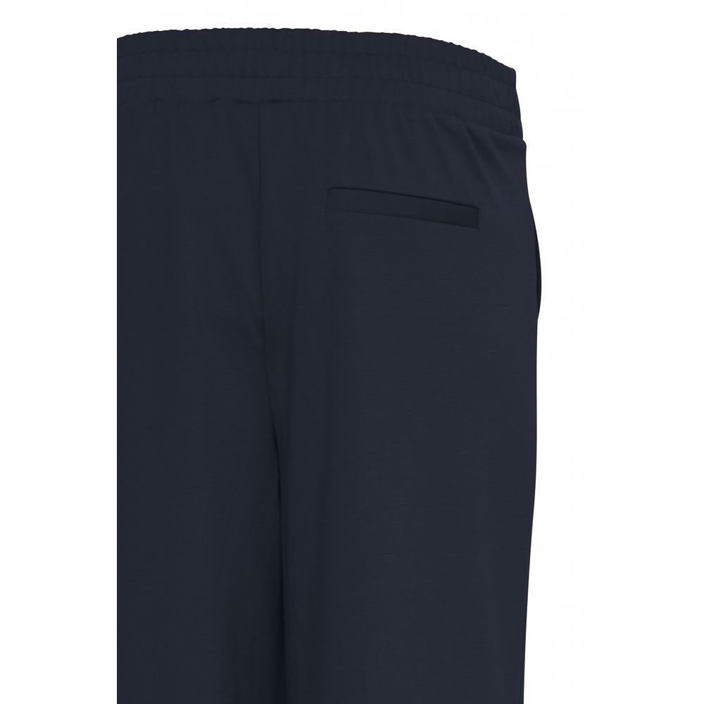 ICHI Blue Recycled Polyurethane Jeans & Pant
