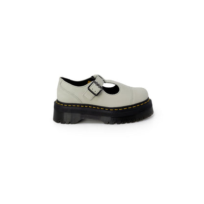 Dr. Martens Green Suede Leather Flat Shoe