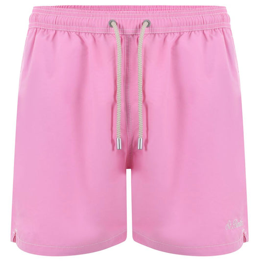 MC2 Saint Barth Pink Polyester Men Swim Trunks